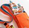 Here is a very cute and bright messenger bag that boys or girls will love. The PDF downloadable pattern and instructions for this bag/purse are both detailed and easy to follow and can be made by a beginner bag sewer.