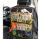 Free sewing pattern for a kids car seat organiser. Stop the mess, hide the stuff!