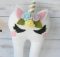 Unicorn tooth fairy pillow sewing pattern
