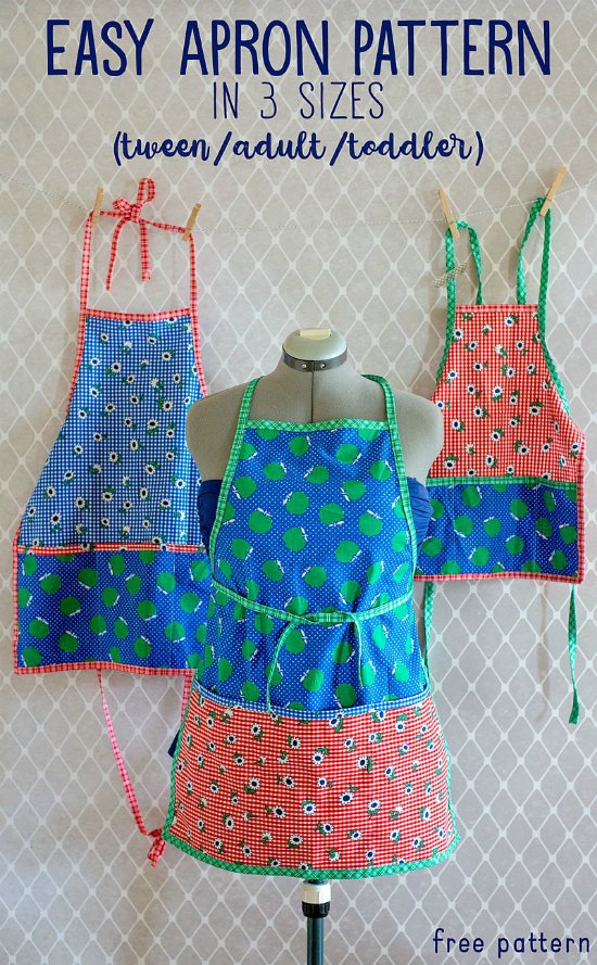 Free Apron Sewing Pattern