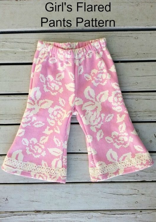 Girls flared pants pattern (18m-5yrs) - Sew Modern Kids