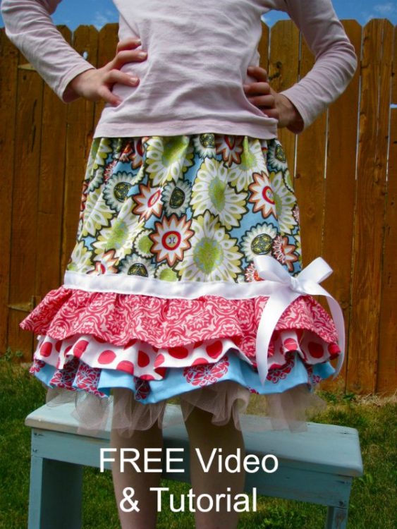 FREE Girls Skirts sewing patterns to download today - Sew Modern Kids