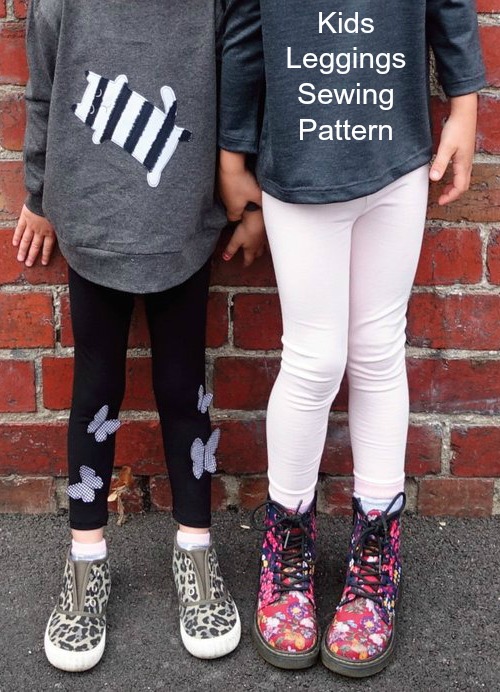 Every kid needs at least one pair of leggings and that's what we have brought you today from Sew Modern Kids. Here's a sewing pattern for some kids leggings in sizes 1-7. This legging pattern is easy and quick for the sewer while the leggings themselves are easy and comfy to wear. The leggings come with an elastic waist but without a side seam.