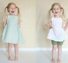 Here are a FREE pattern and tutorial for the Sydney Pinafore Dress. A Pinafore is an Australian name for this type of garment. The designer is originally from Australia and as she says "it was very common to see little girls running around in loose-fitting pinafores (also referred to as a pinny) during the hot weather".