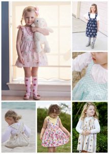 Ainsley Pinafore Girls Sewing Pattern - Sew Modern Kids