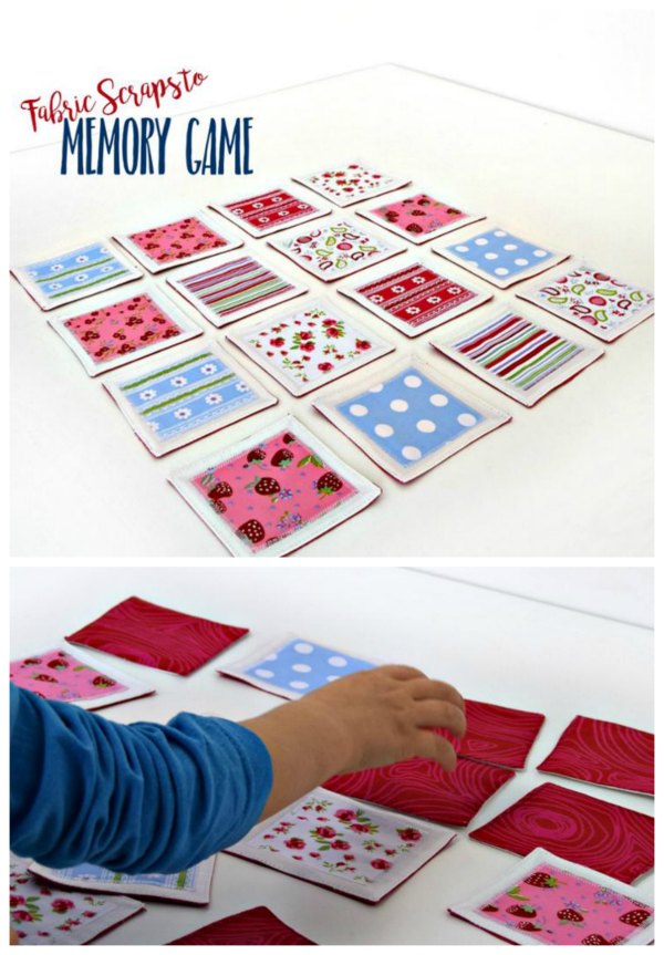 Fabric Memory Game - Tutorial Plus Free Template - AppleGreen Cottage