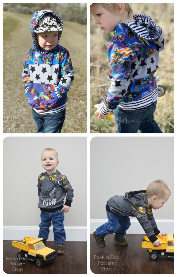 Freestyle Pullover Unisex sewing pattern (3mths to 12yrs)