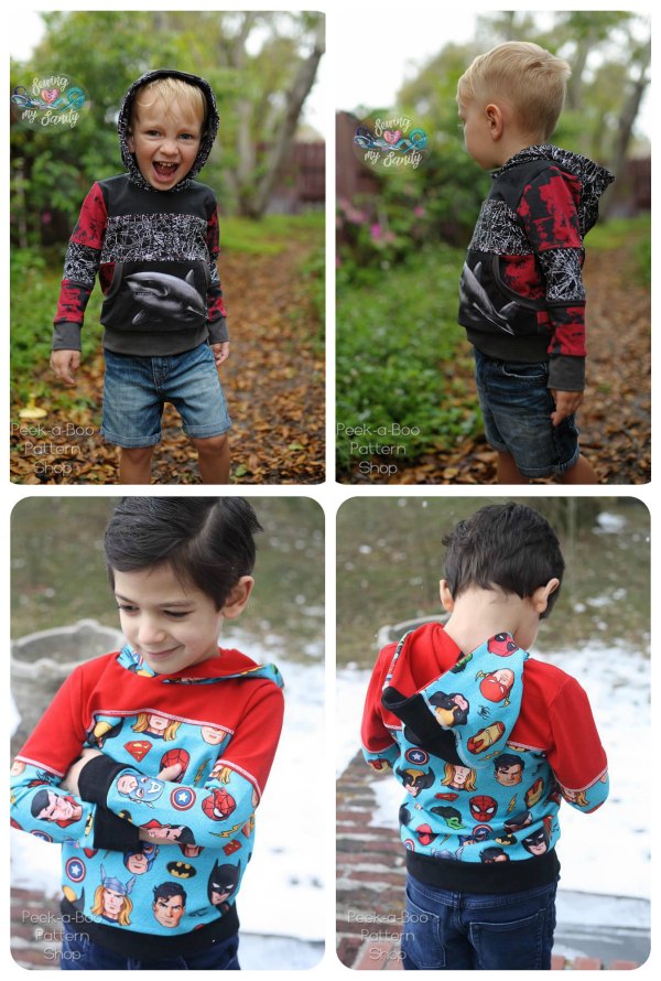 Freestyle Pullover Unisex sewing pattern (3mths to 12yrs).