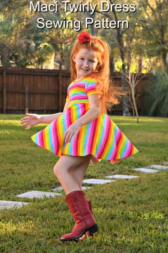 girls twirly dress