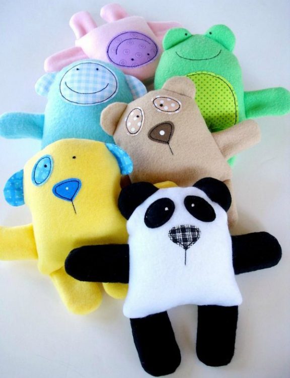 Baby Animal Softies Sewing Pattern - Sew Modern Kids