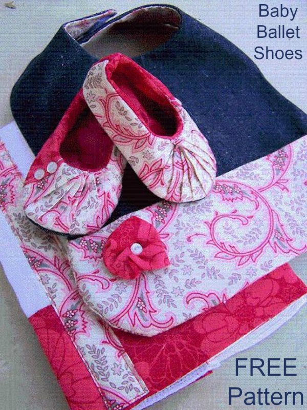 Baby Ballet Shoes - FREE Pattern 3-6 