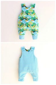 Reversible Baby Romper sewing pattern - Newborn To 6 Years - Sew Modern ...