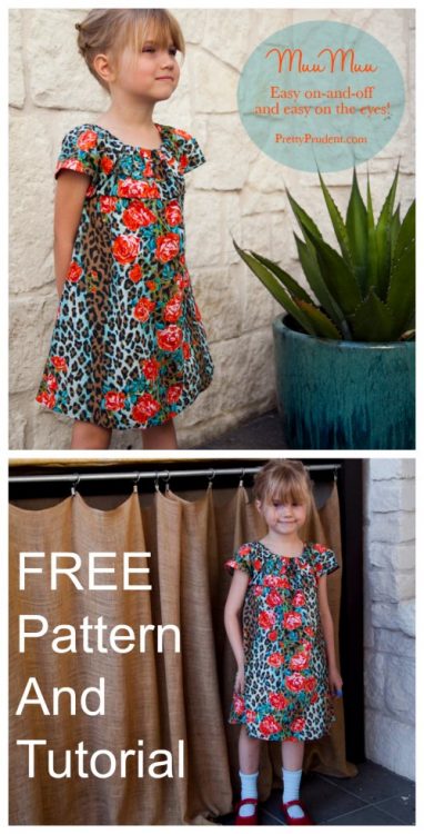 House Dress Tutorial and FREE sewing pattern - Sew Modern Kids