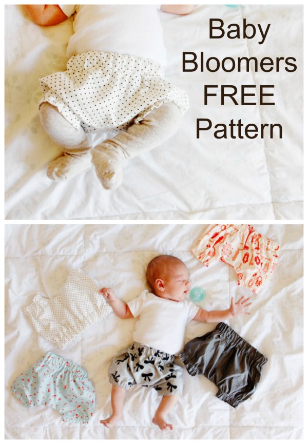 Baby Bloomers - FREE sewing pattern