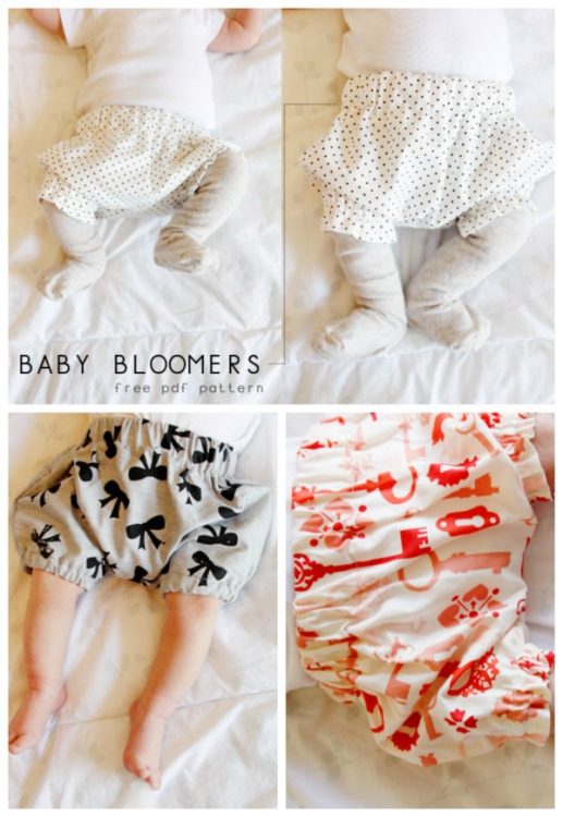 Baby Bloomers FREE sewing pattern Sew Modern Kids