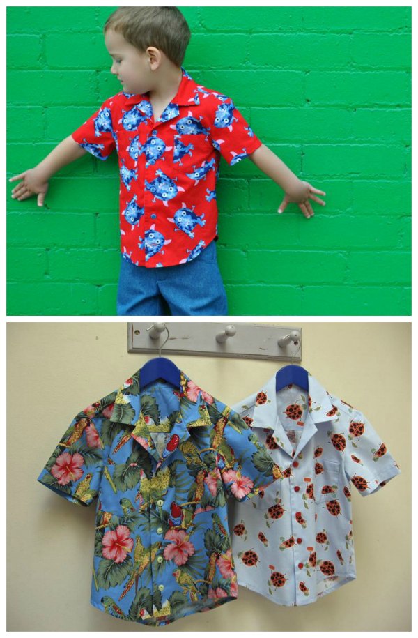 57+ Designs Sewing Pattern Boys Slimline Short Sleeve Shirt - DonaldaDiego