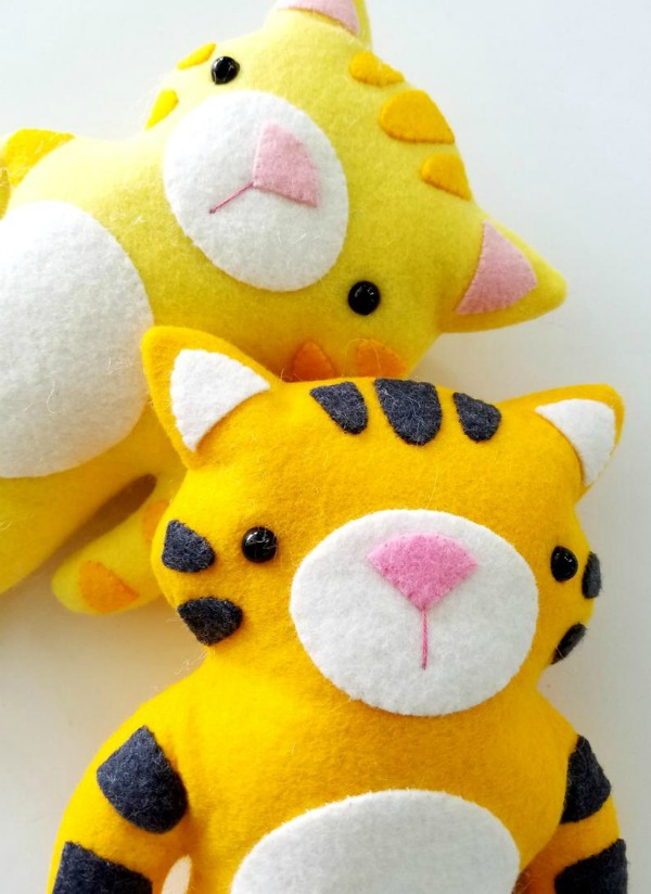 tiger plush pattern