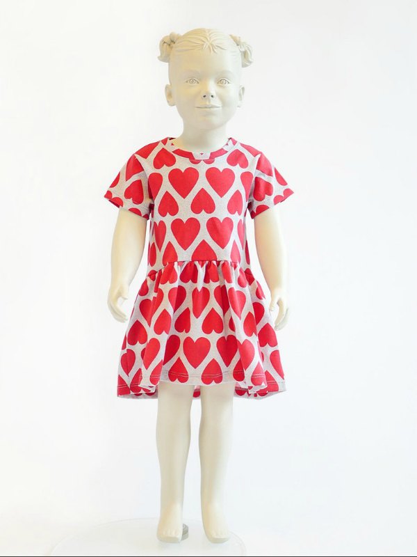 Girl's Dress sewing pattern from 2 to 10 years