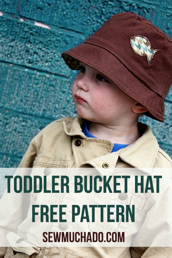 Toddler Bucket Hat - FREE sewing pattern