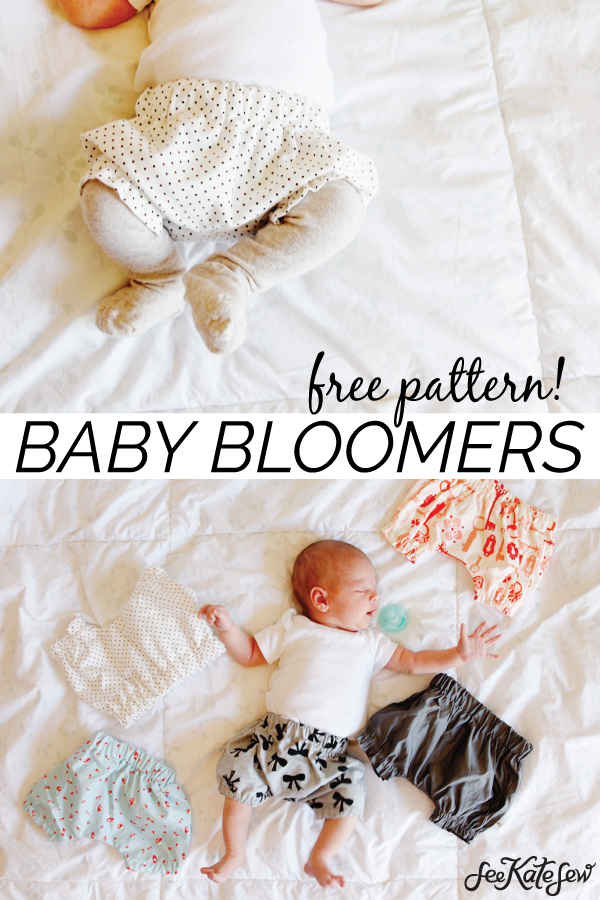 Baby Bloomers - FREE sewing pattern
