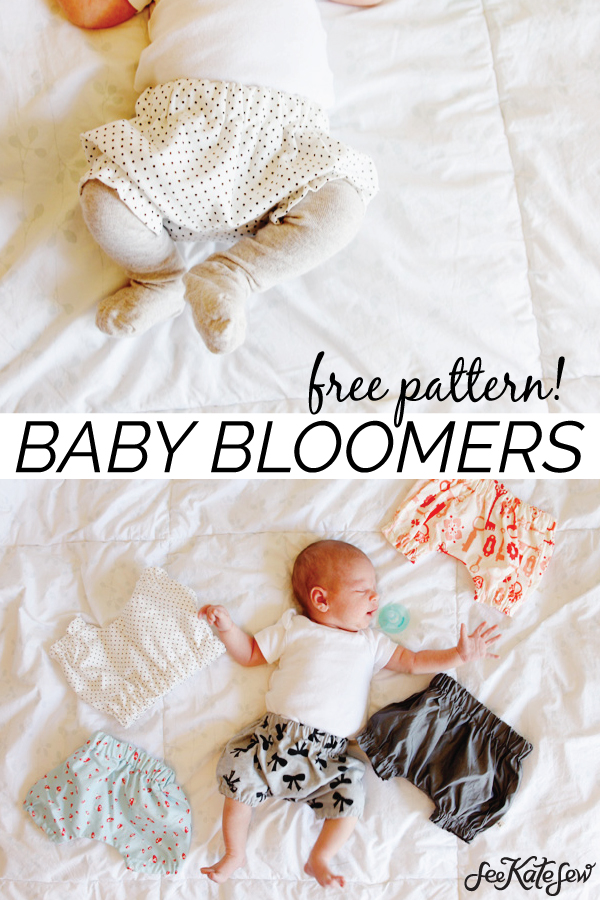 Baby Bloomers FREE sewing pattern Sew Modern Kids