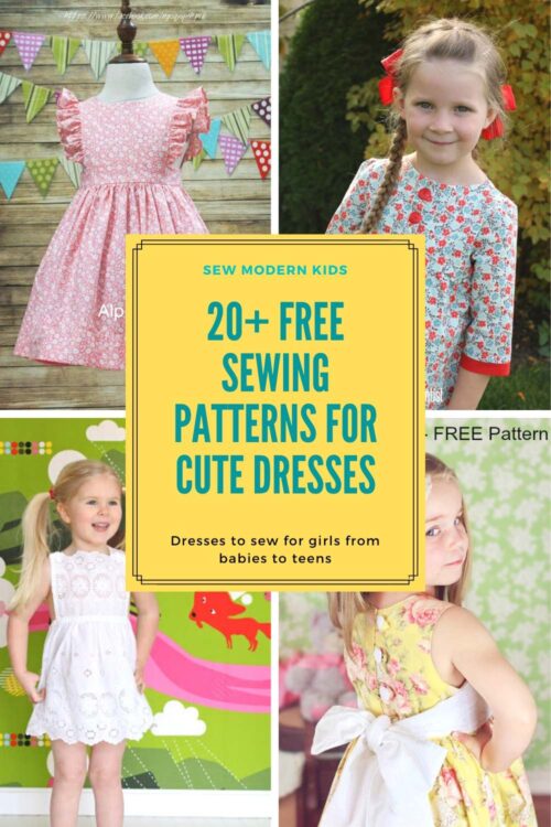 60+ free girls dress sewing patterns - Sew Modern Kids