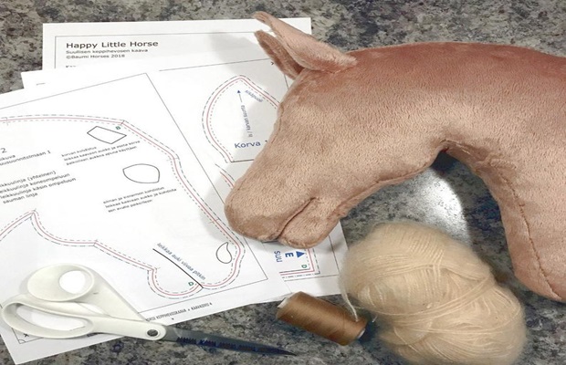 horse sewing pattern stuffed animal