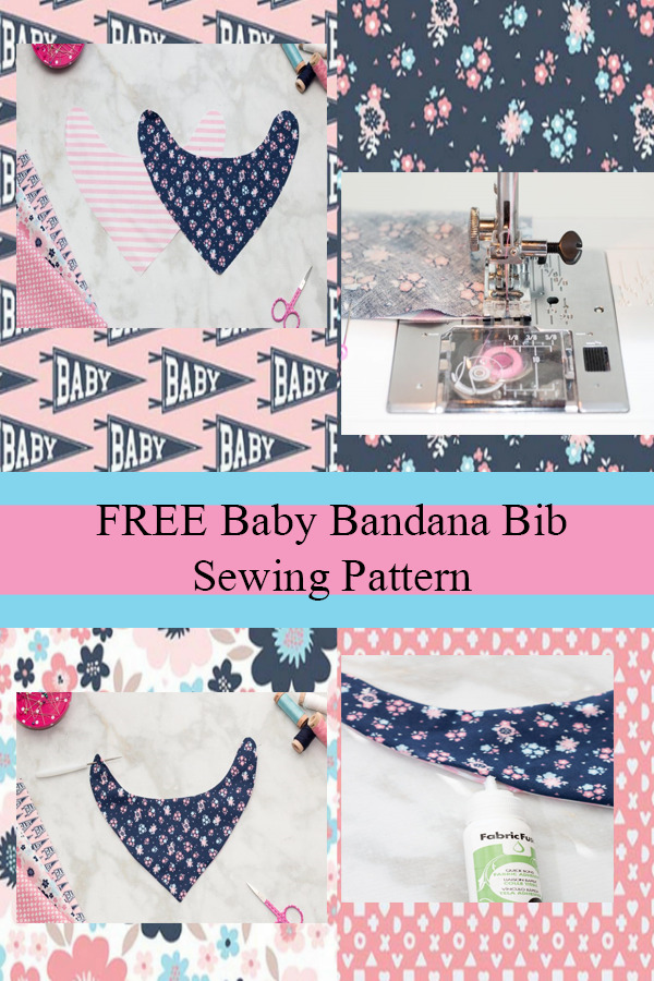 Free Bandana Bib Sewing Pattern