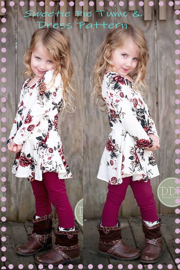 Sweetie pie Tunic & Dress Pattern 