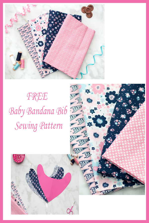 Free Bandana Bib Sewing Pattern