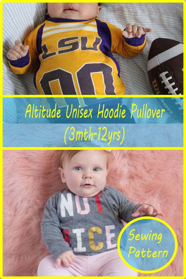 Altitude Unisex Hoodie Pullover (3mth-12yrs)