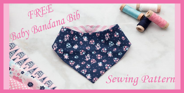 Free Bandana Bib Sewing Pattern