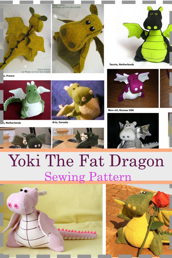 Yoki The Fat Dragon Pattern