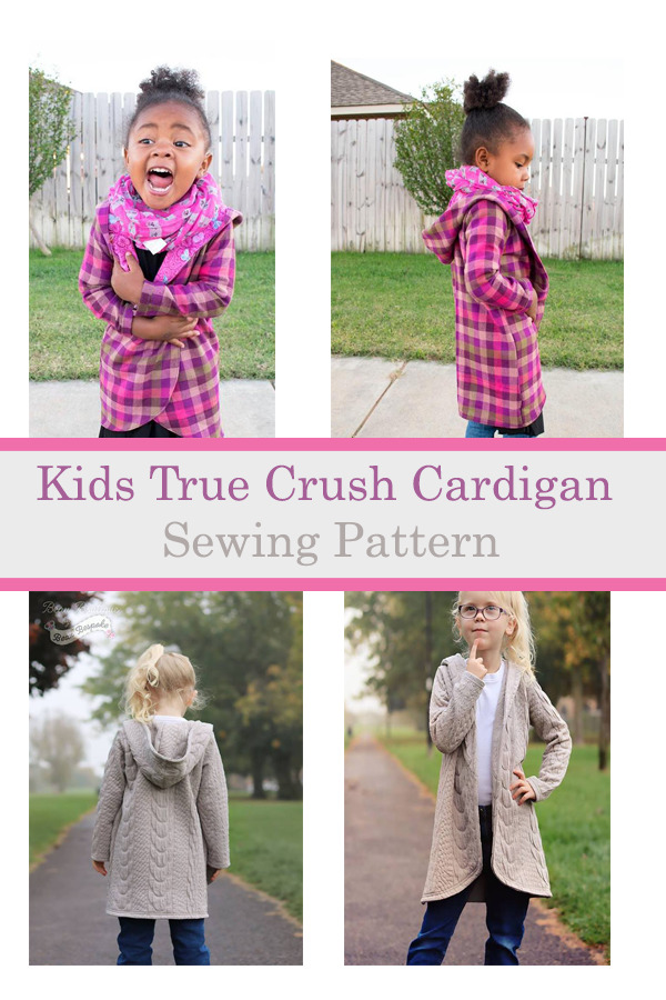 Kids True Crush Cardigan Pattern