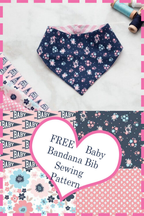 Free Baby Bandana Bib Sewing Pattern Sew Modern Kids