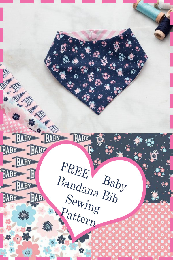 Free Bandana Bib Sewing Pattern