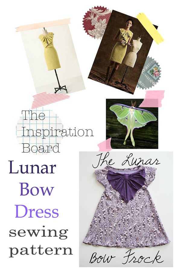 Lunar Bow Dress FREE sewing tutorial