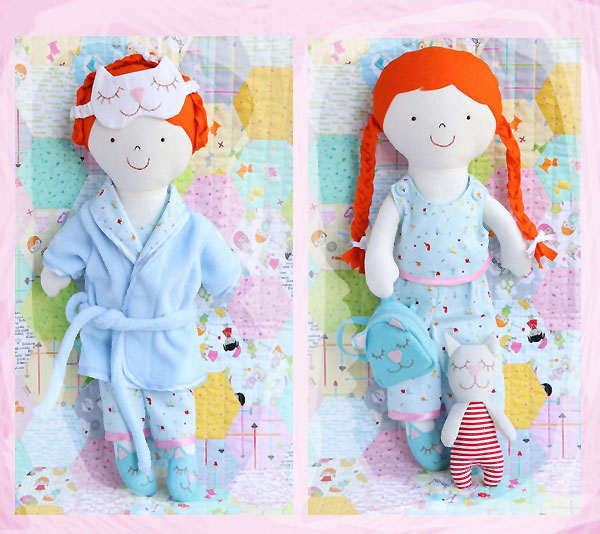 Addie The Rag Doll Sewing Pattern