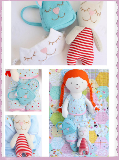 Addie The Rag Doll Sewing Pattern