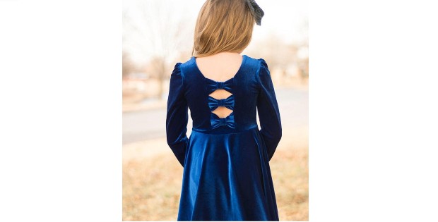 Aria's Bow Back Top & Dress. PDF Downloadable sewing patterns for girls &  toddlers 2t -16 with projector file.