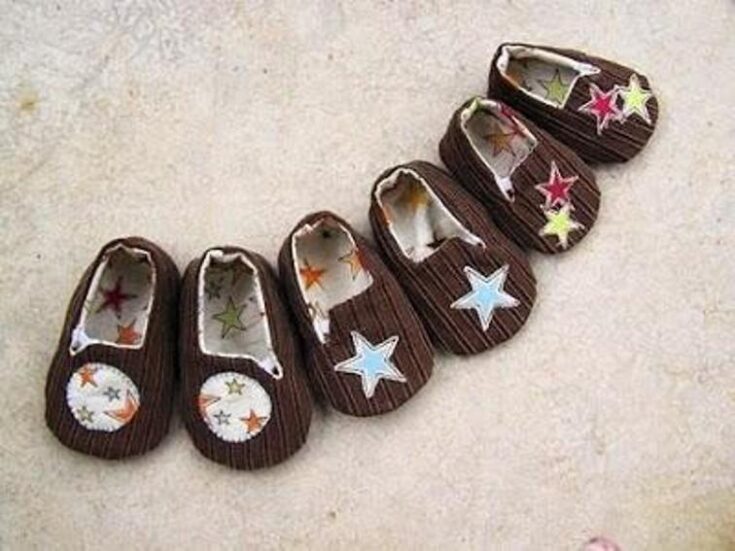 Unisex Baby Shoe pattern in 3 sizes