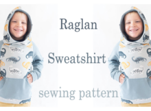 Raglan Sweatshirt sewing pattern