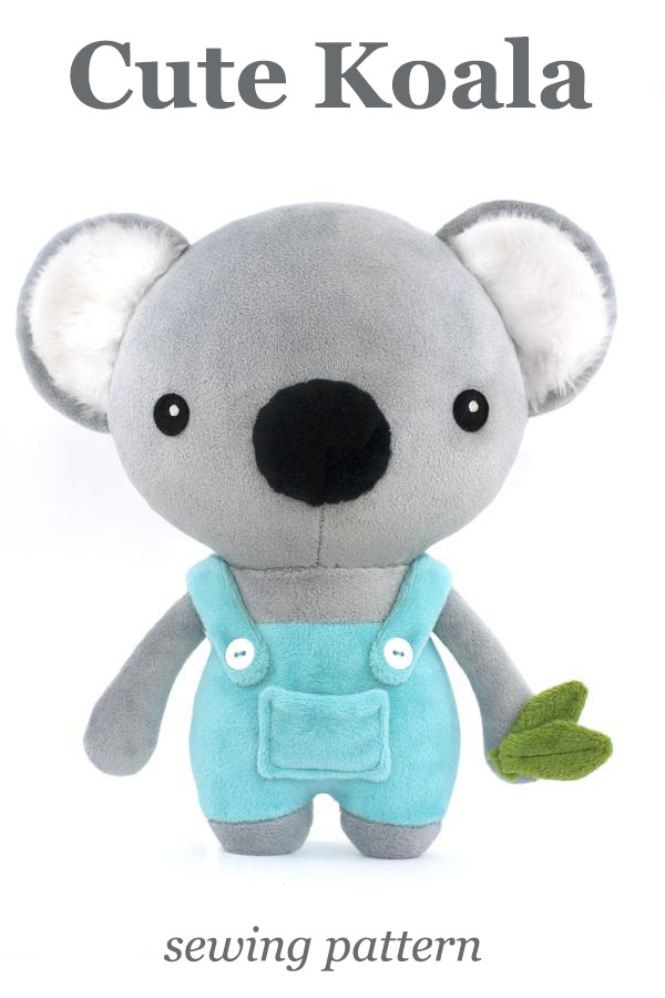 Cute Koala sewing pattern