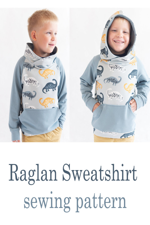 Raglan Sweatshirt sewing pattern - Sew Modern Kids