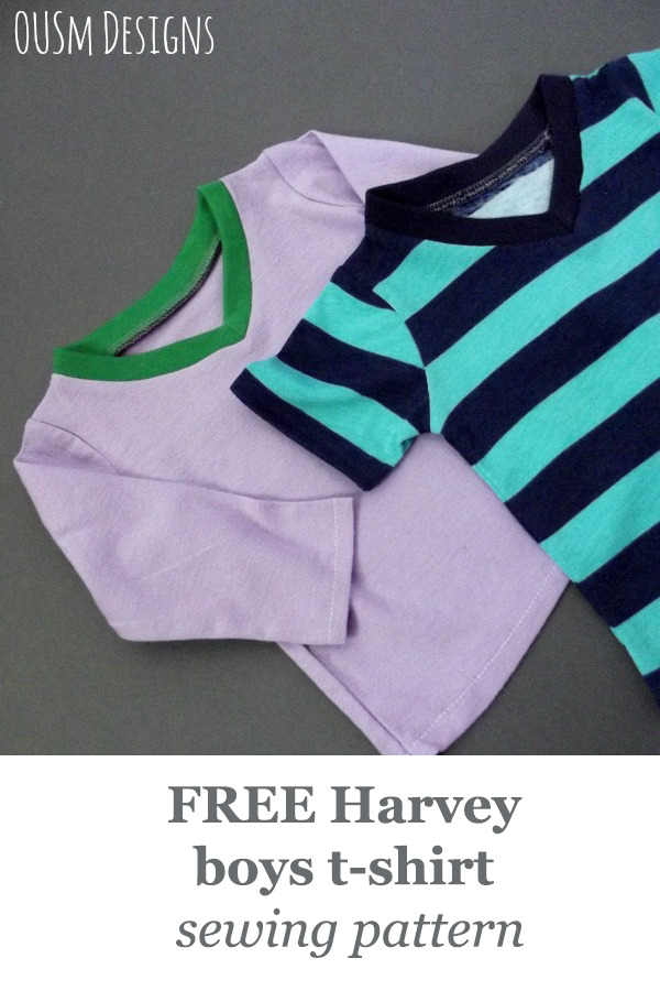 FREE Harvey boys t-shirt pattern