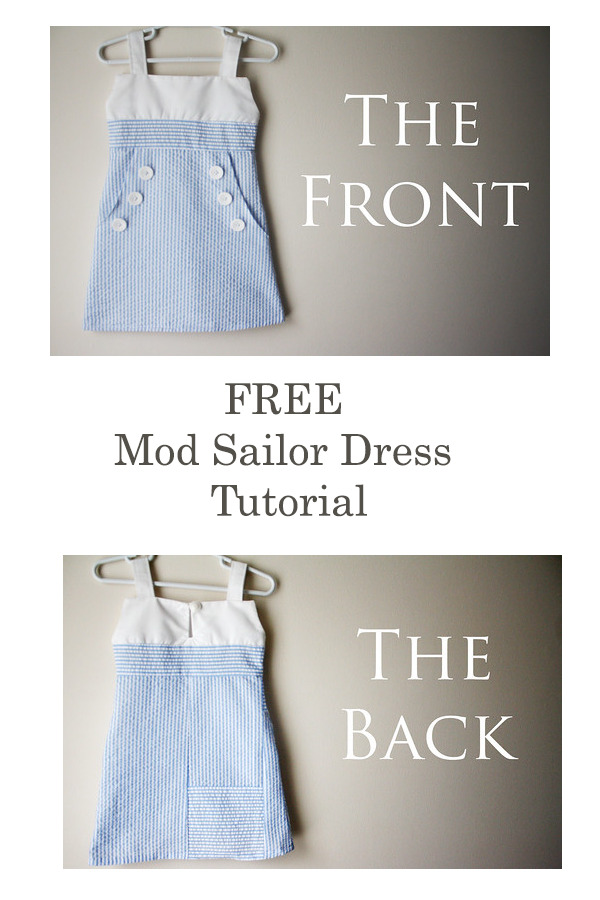 FREE Mod Sailor Dress Tutorial