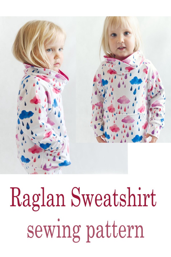 Raglan Sweatshirt sewing pattern