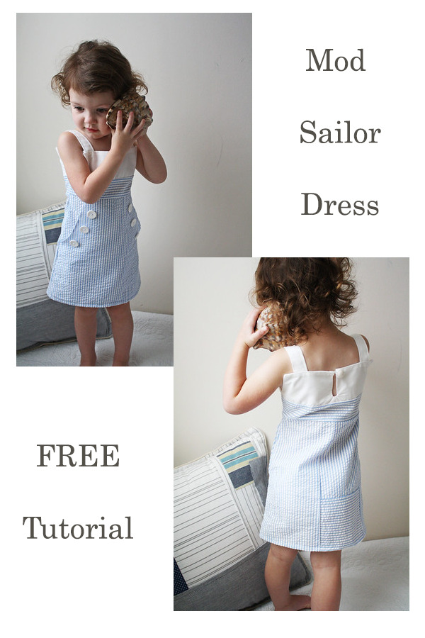 FREE Mod Sailor Dress Tutorial