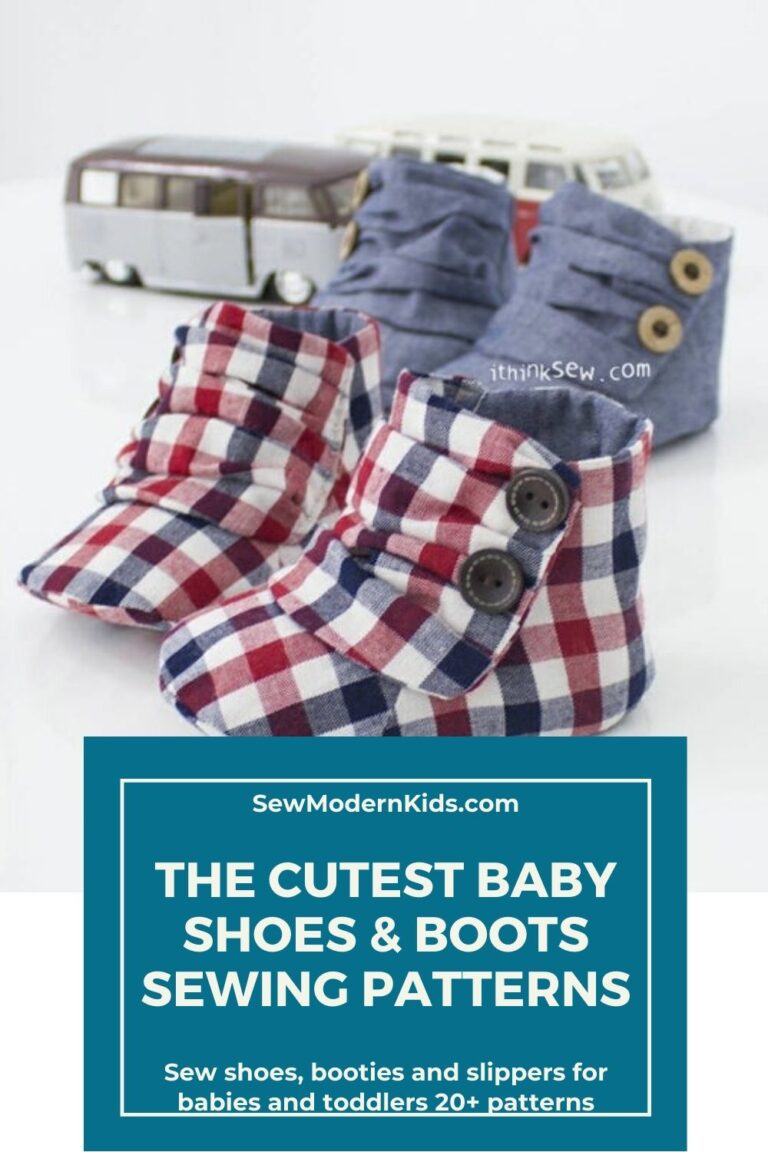 The cutest baby shoes, boots and slippers sewing patterns - Sew Modern Kids