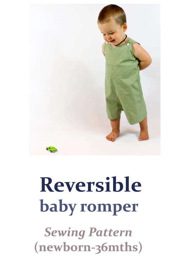 Reversible Baby Romper Pattern